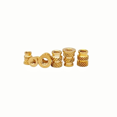 Pabrik Grosir Double Twill Tembaga Nut Kuningan Nut Cap Through-Hole Knurled Nut