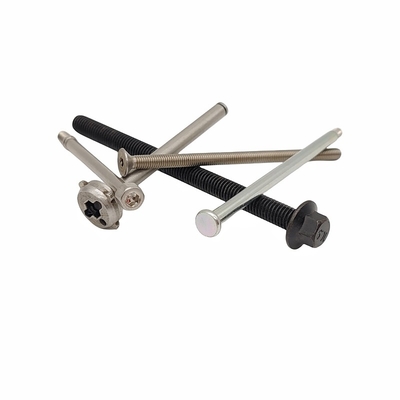 Custom-made Inner Plum Blossom Extended Bolt Long Screw Untuk Motor Long Screw Dengan Hexagon Luar Di Permukaan Flange