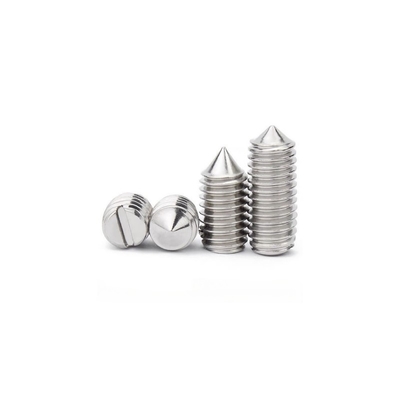 Pabrik Jual Langsung Stainless Steel 304 Slotted Tip Set Sekrup Mesin Meter Spire Sekrup