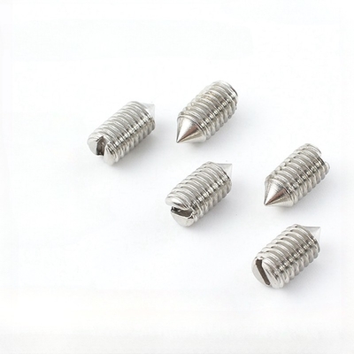 Pabrik Jual Langsung Stainless Steel 304 Slotted Tip Set Sekrup Mesin Meter Spire Sekrup