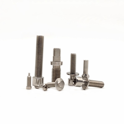 Crown Standard Machining Stainless Steel Spring Screw Full Tooth Eksternal Hexagon Bolt