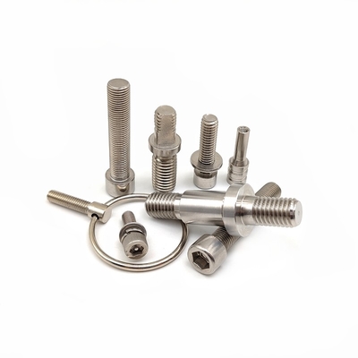 Crown Standard Machining Stainless Steel Spring Screw Full Tooth Eksternal Hexagon Bolt