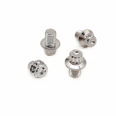 Bagian Otomotif Non-Standard Flange Anti Pencurian Sekrup Tangan Kanan arah benang