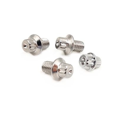 Custom Non-Standard Flange Anti Pencurian Sekrup Stainless Steel Bunga Anti Slip Sekrup