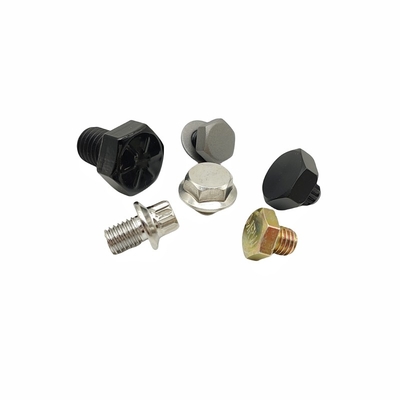 8.8 Berkualitas Baja tahan karat Eksternal Hexagon Bolt Lukisan Hitam Cerah Eksternal Hexagon Wire