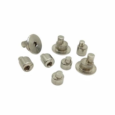 Sumber Produsen Stainless Steel Hexagon Ekskentris Mengunci Rivet Quick-Assembly Ekskentris Hinge Mengatur Rivet