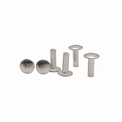 Kekuatan Produsen Kepala Datar Besar Rivet Padat Kepala Setengah Bulat Rivet Aluminium Padat Bagian Berbentuk Khusus Non-Standar