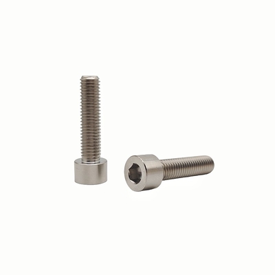 Disesuaikan Titanium Murni internal Sekrup Hexagonal Titanium Alloy Kepala Silinder Bolts Titanium Sekrup