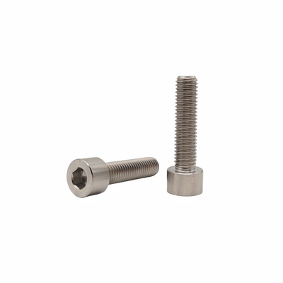 Disesuaikan Titanium Murni internal Sekrup Hexagonal Titanium Alloy Kepala Silinder Bolts Titanium Sekrup
