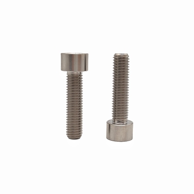 Disesuaikan Titanium Murni internal Sekrup Hexagonal Titanium Alloy Kepala Silinder Bolts Titanium Sekrup