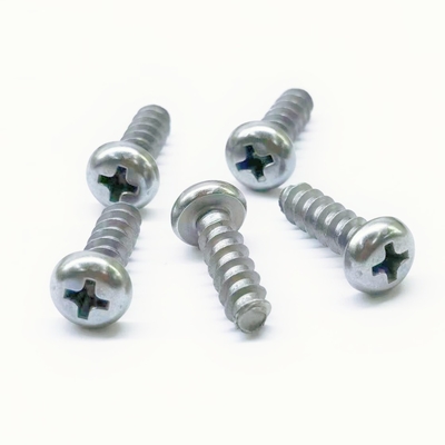 Zinc Nickel Alloy Phillips Pan Head Self Tapping Screws Untuk Plastik M5*16