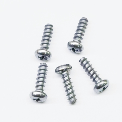 Zinc Nickel Alloy Phillips Pan Head Self Tapping Screws Untuk Plastik M5*16