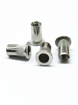 Pola gigi Blind Hole Nut Seng Nickel Alloy Dalam Dekorasi Mobil Aerospace