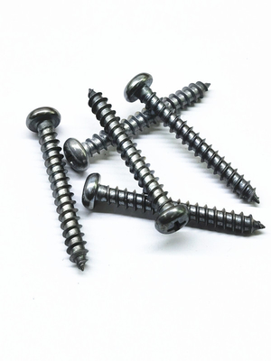 High Strength Cross Self Tapping Screws Zinc Nickel Alloy Stainless Steel Warna Asli