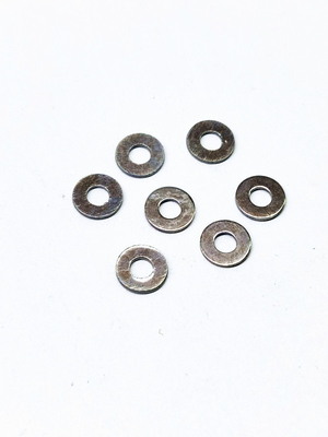 Anti Loosening Metal Gasket Zinc Nickel Alloy Stainless Steel Warna Utama