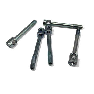 Meter Listrik Stainless Steel Lead Seal Screw Zinc Nickel Alloy Dedicated Untuk Kotak Meter Listrik