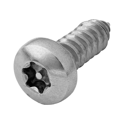 Anti-pencurian plat SIM sekrup Karet tahan karat baja tahan karat Tag Plate Mounting Hardware M6 1/4 "Screws tamperproof untuk depan belakang frame holder mounting