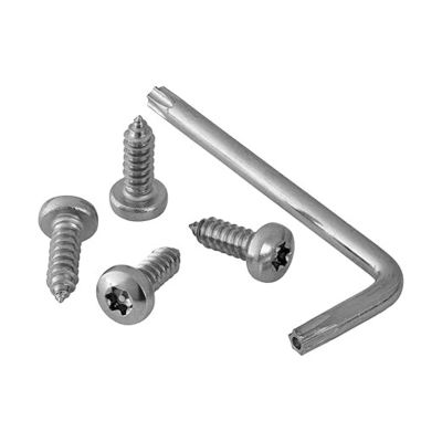 M10 30 Stainless Steel Security Screws External Hexagon Head Bolt Customizable Thickness Ideal for Industrial Applications
