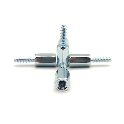 Industri Kuningan Hex Standoff dengan Cold Forging dan Nylon 6/6 PA66 Material