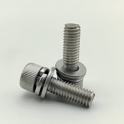 Non-standar A4-80 Triple Security Cap Screws Untuk Infrastruktur Publik Black Oxide Finish Hex Socket Guanbiao Hardware