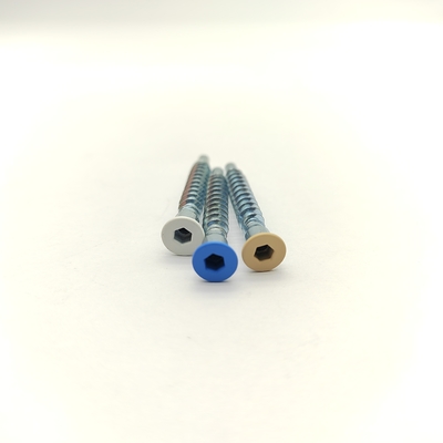 304 SS Furniture Screws Hex Drive Countersunk Self-Tapping Outdoor & Moisture Resistant