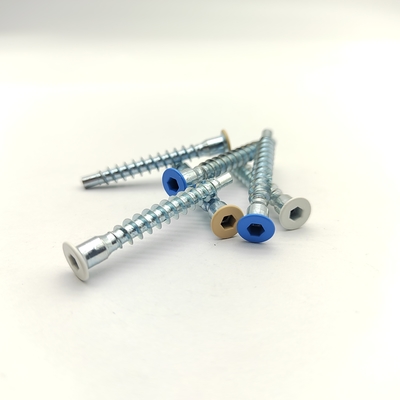 304 SS Furniture Screws Hex Drive Countersunk Self-Tapping Outdoor & Moisture Resistant