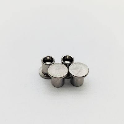 304 Stainless Steel Semi-tubular Rivet Flat Head DIN 7340 M3-M8