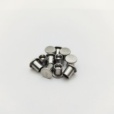 304 Stainless Steel Semi-tubular Rivet Flat Head DIN 7340 M3-M8