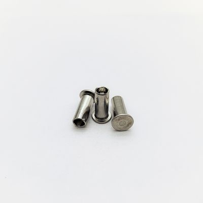 304 Stainless Steel Flat Head Semi-tubular Rivets M3-M6