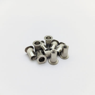 Murip baut keling knurled baja tahan karat 316 M6-M12 untuk Ketahanan Getaran