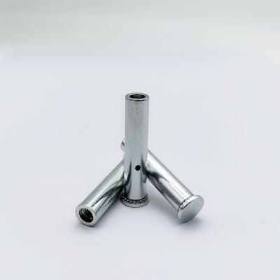 Baja tahan karat Flat Head Rivet Nut M3-M8 Dilapisi seng