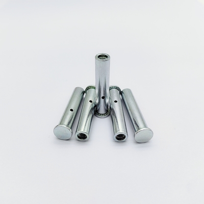 Baja tahan karat Flat Head Rivet Nut M3-M8 Dilapisi seng