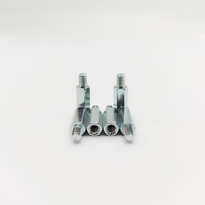 Sekrup Standoff Hex Pria-Wanita Tugas Berat - Kelas Industri - Dilapisi Seng Biru - M4 hingga M10