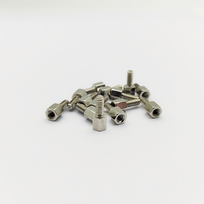 304 stainless steel #4-40 Hex Standoff Screw 12mm Pria-Wanita Benang