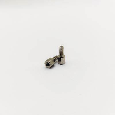 304 stainless steel #4-40 Hex Standoff Screw 12mm Pria-Wanita Benang