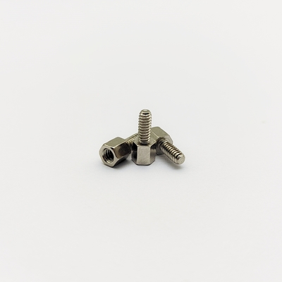 304 stainless steel #4-40 Hex Standoff Screw 12mm Pria-Wanita Benang