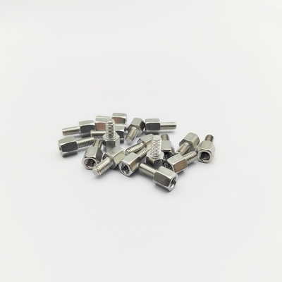 A4-80 stainless steel M3 Hex Standoff 11mm Pria-Wanita Elektropolished