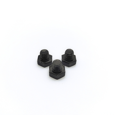 Baut Hex Stainless Steel M8x1.25mm 12.3mm Elektroplating Hitam