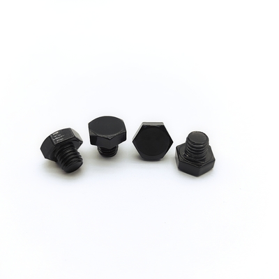 Baut Roda Kepala Hex M8 13mm Hitam Stainless Steel Kemasan 1000