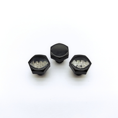 Baut Roda Kepala Hex M8 13mm Hitam Stainless Steel Kemasan 1000