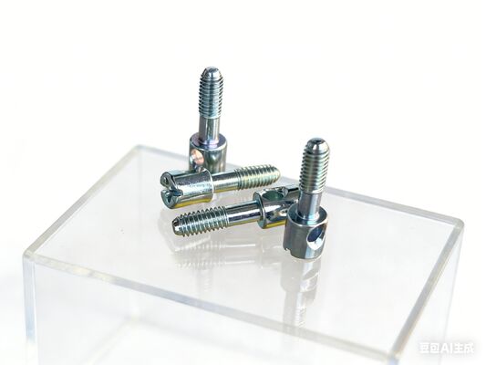 Sekrup penyegelan timbal perak Zinc Plated Finish Fasteners tahan korosi Ideal untuk penyegelan industri dan keamanan panel listrik