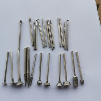 Diamond Grinding Head Die Handal Ukiran Giok Metal Polish Drill Burrs Grinding head