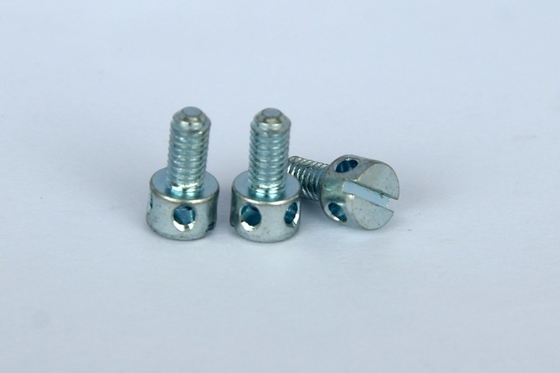 M3 M4 M5 Galvanized Lead Seal Screw Meter Sekrup Penutup Baut Baut Berlubang 10mm-40mm Panjang