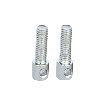 Satu lubang Slotted Lead Seal Screw Zinc Plated Pan Head Electric Meter Screws Screws Anti-Tamper Sealing