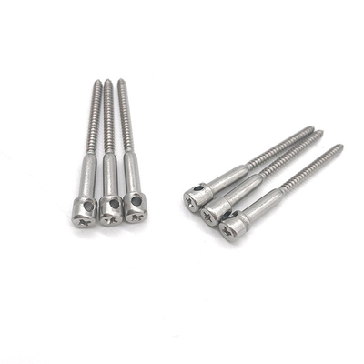 M4 * 20 Stainless Steel memimpin segel sekrup Cross Tersembunyi Bosan Kepala Meteran Listrik Sekrup Segel Timbal