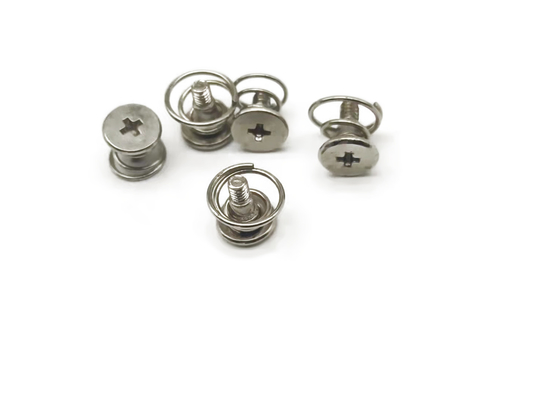 DIN Standard Spring Loaded Screw M2 M2.5 M3 C1022 Bahan Sekrup SEMS Berlapis Nikel