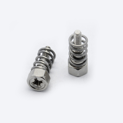 CPU Spring Loaded Set Screw C1008 Stainless Steel Threaded Studs Standar JIS