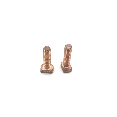 Square Head Cold Headed Fastener Ukuran M8x15 ANSI Standard CNC Turning