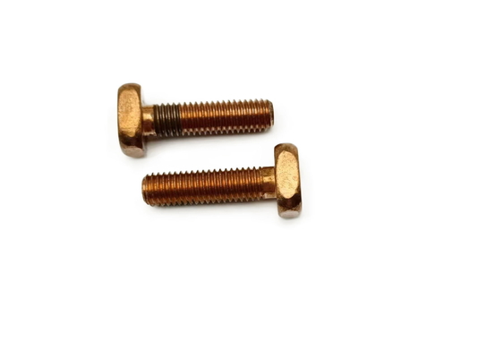 Square Head Cold Headed Fastener Ukuran M8x15 ANSI Standard CNC Turning