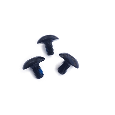 Sekrup Kunci Diri ANSI, Sekrup Aluminium Hitam M6x10 Bahan Alu6061